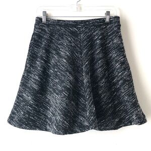 🛍 4/$25! Banana Republic Gray Tweed Skater Skirt